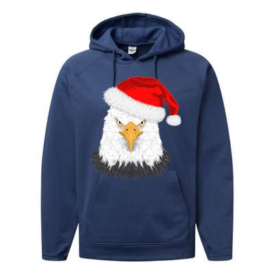 Santa Eagle Performance Fleece Hoodie