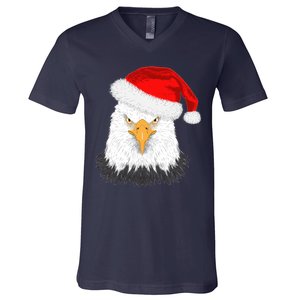 Santa Eagle V-Neck T-Shirt