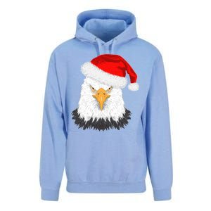 Santa Eagle Unisex Surf Hoodie