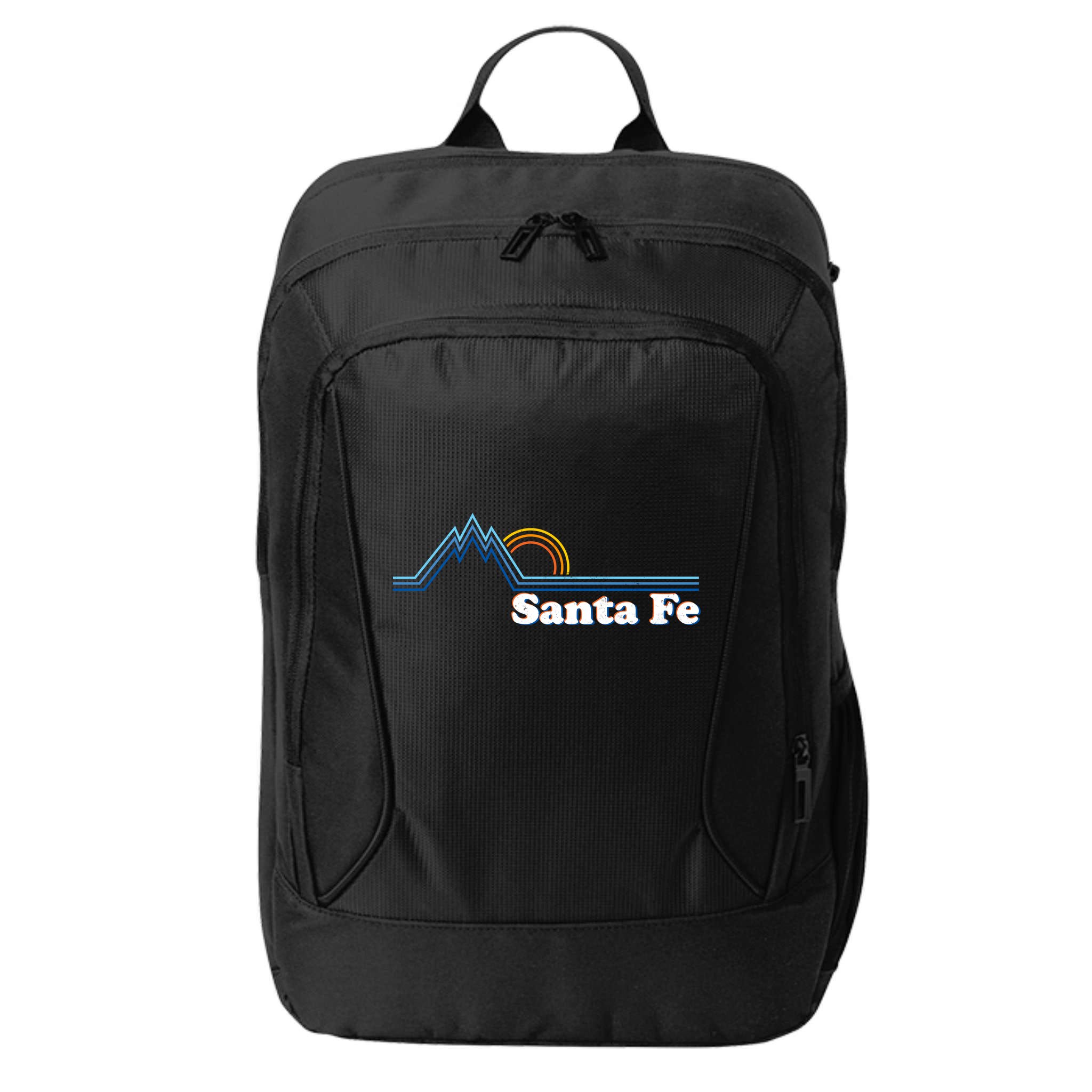 Santa Fe New Mexico Retro Logo City Backpack