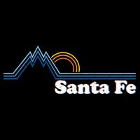Santa Fe New Mexico Retro Logo City Backpack
