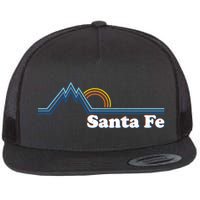 Santa Fe New Mexico Retro Logo Flatbill Hat