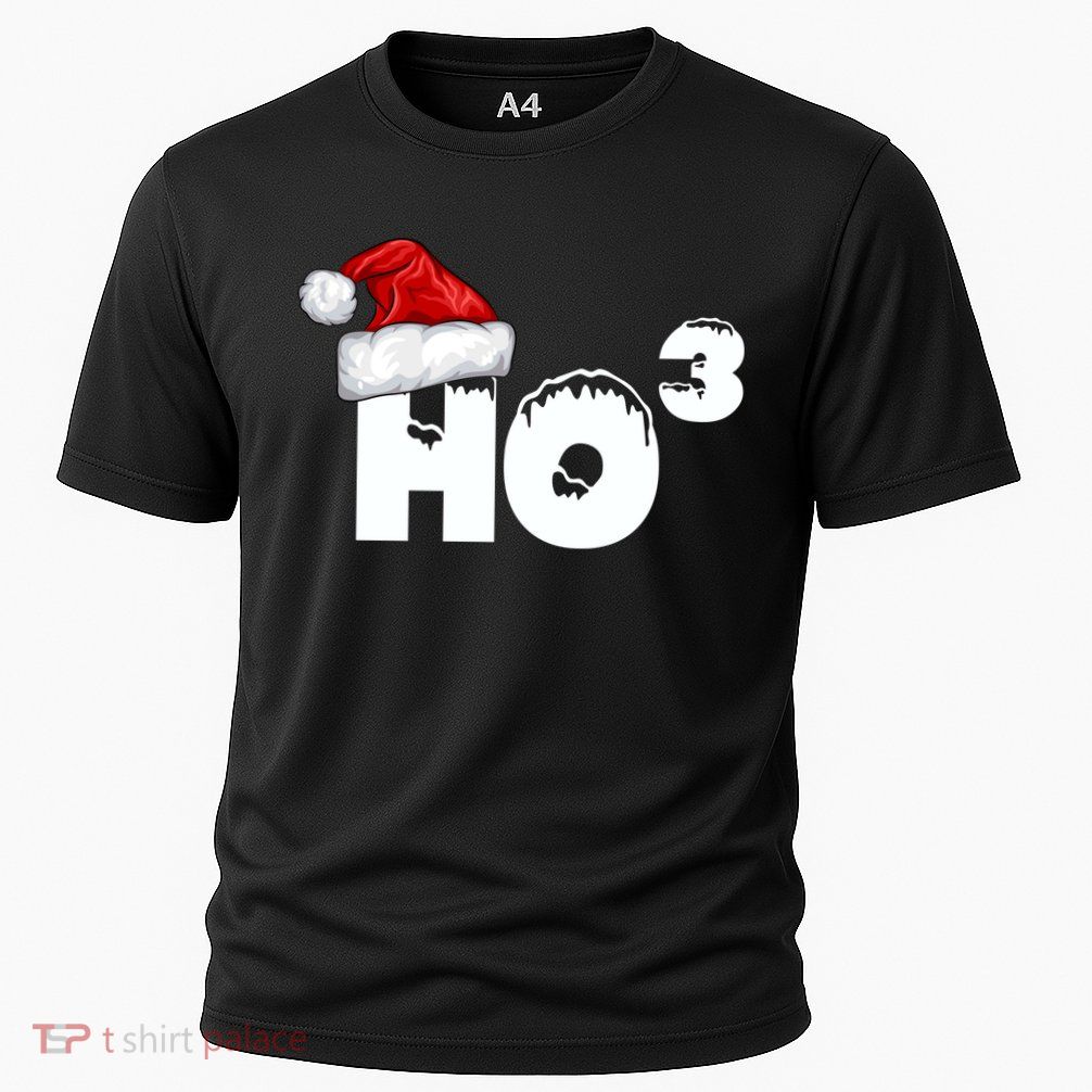 Santa HO HO3 Christmas Funny Performance Shirt