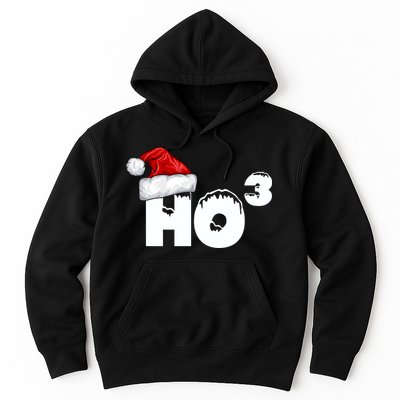 Santa HO HO3 Christmas Funny Hoodie