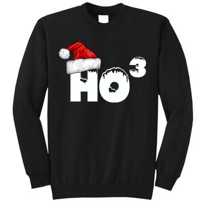 Santa HO HO3 Christmas Funny Sweatshirt