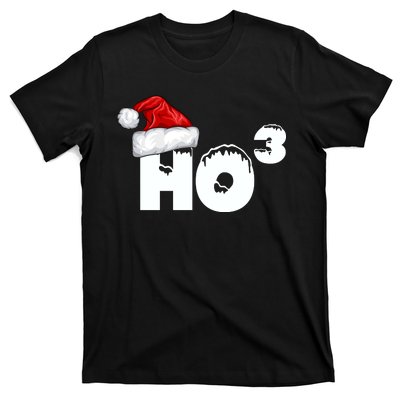 Santa HO HO3 Christmas Funny T-Shirt