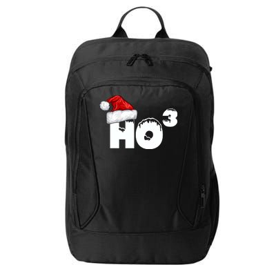 Santa HO HO3 Christmas Funny City Backpack