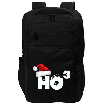 Santa HO HO3 Christmas Funny Impact Tech Backpack