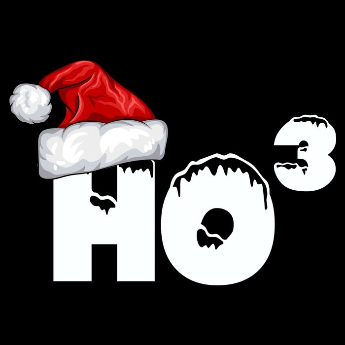 Santa HO HO3 Christmas Funny Backpack