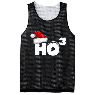 Santa HO HO3 Christmas Funny Mesh Reversible Basketball Jersey Tank