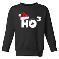 Santa HO HO3 Christmas Funny Toddler Sweatshirt