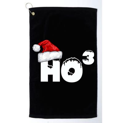Santa HO HO3 Christmas Funny Golf Towel