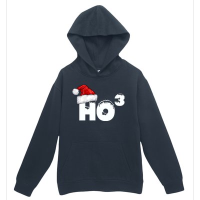 Santa HO HO3 Christmas Funny Urban Pullover Hoodie