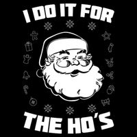 Santa I Do It For The Ho's Funny X-Mas Impact Tech Backpack
