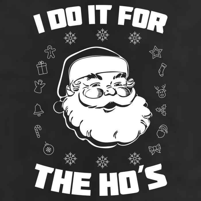 Santa I Do It For The Ho's Funny X-Mas Adult Drive Performance Visor