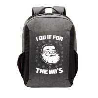 Santa I Do It For The Ho's Funny X-Mas Vector Backpack