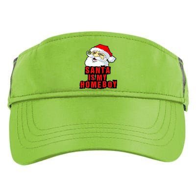 Santa Is My Homeboy Adult Drive Performance Visor