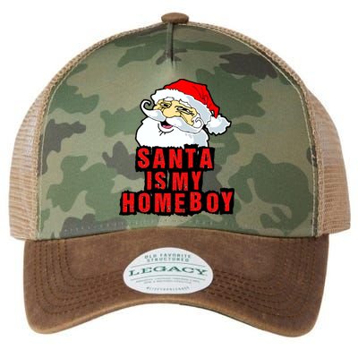 Santa Is My Homeboy Legacy Tie Dye Trucker Hat