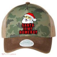 Santa Is My Homeboy Legacy Tie Dye Trucker Hat