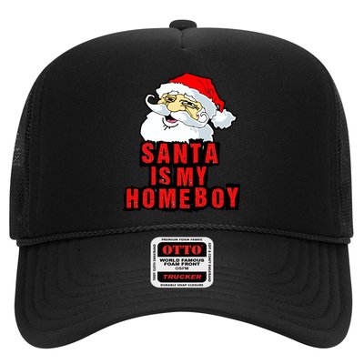 Santa Is My Homeboy Trucker Hat