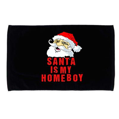 Santa Is My Homeboy Microfiber Hand Towel