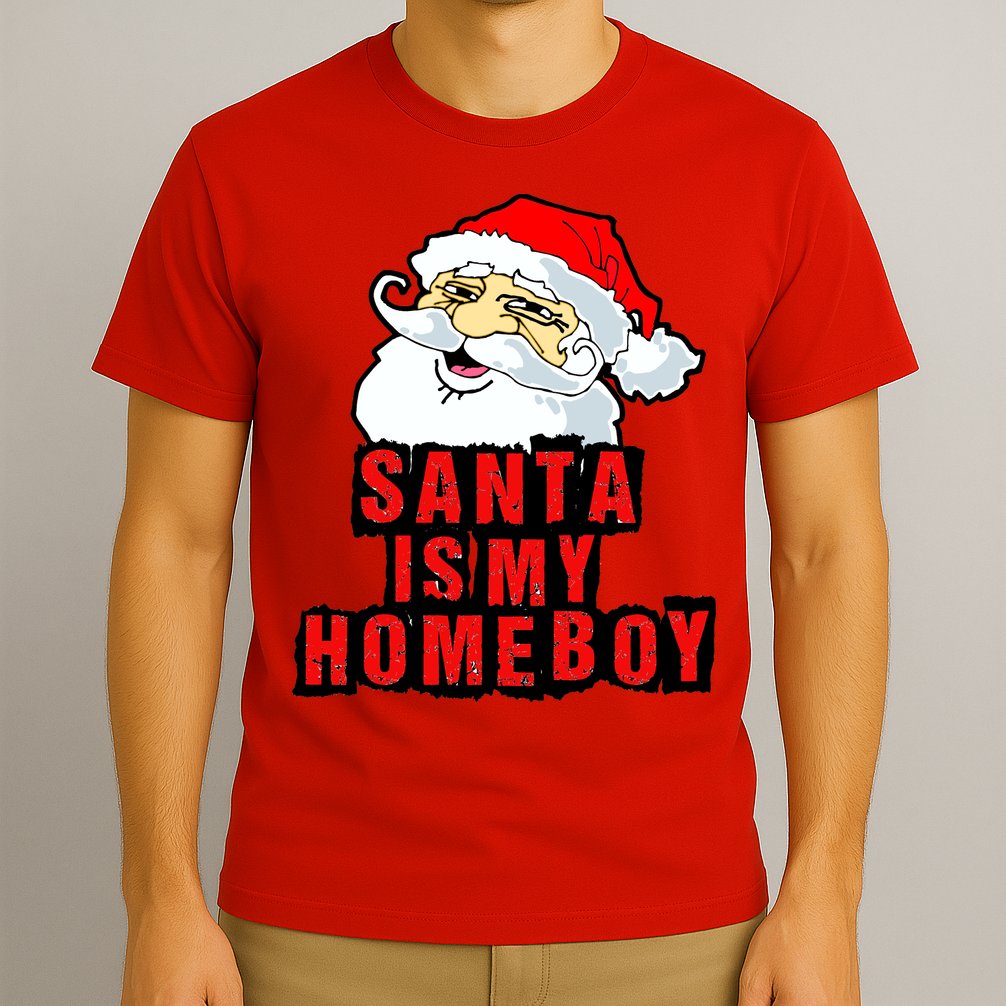 Santa Is My Homeboy T-Shirt