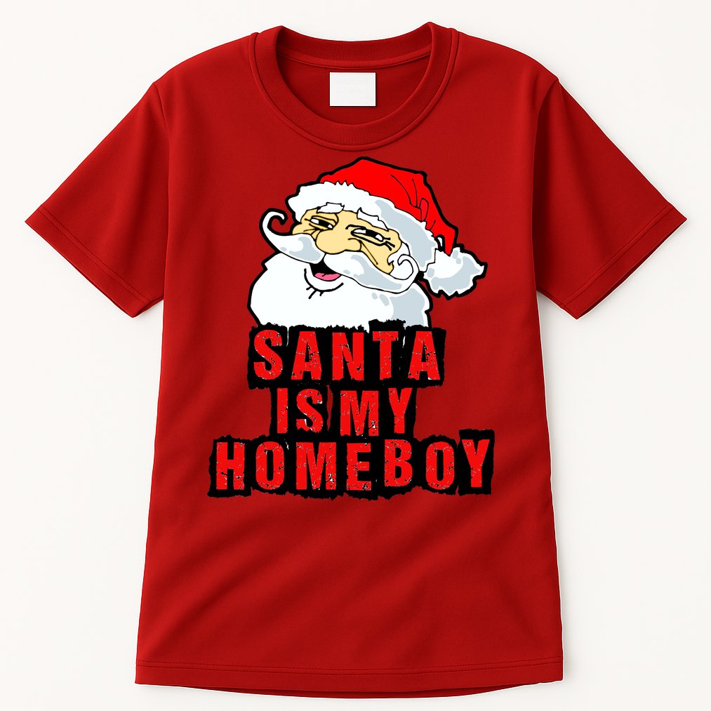 Santa Is My Homeboy Tall T-Shirt