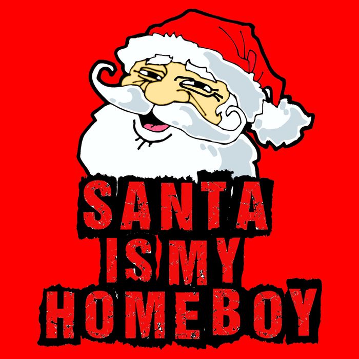 Santa Is My Homeboy Tall T-Shirt