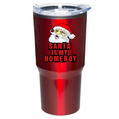 Santa Is My Homeboy Tumbler