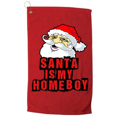 Santa Is My Homeboy Golf Towel