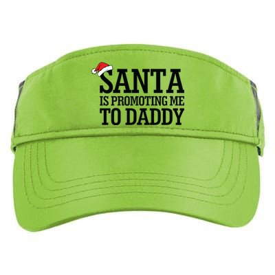 Santa Is Promoting Me To Daddy Adult Drive Performance Visor