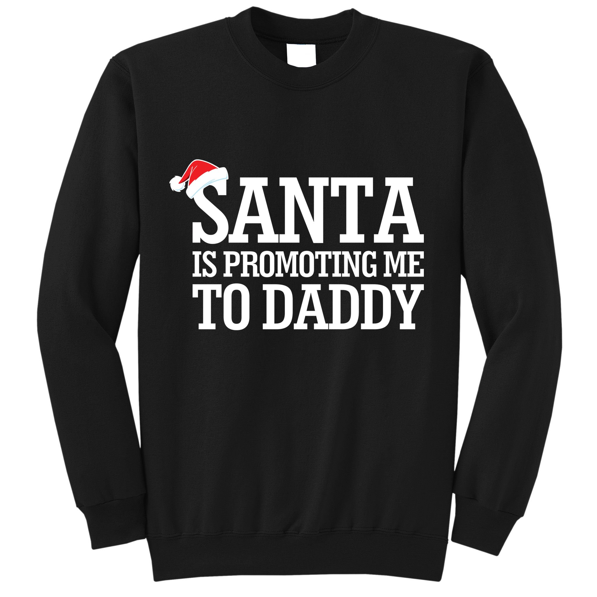 Santa Is Promoting Me To Daddy Sweatshirt