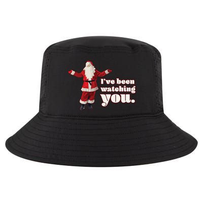 Santa I've Been Watching You Cool Comfort Performance Bucket Hat
