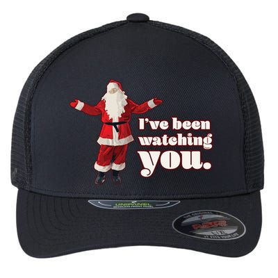 Santa I've Been Watching You Flexfit Unipanel Trucker Cap