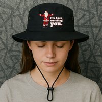 Santa I've Been Watching You Bucket Hat