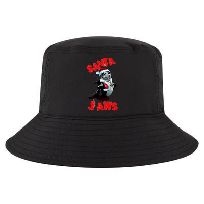 Santa Jaws Christmas Cool Comfort Performance Bucket Hat