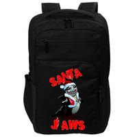 Santa Jaws Christmas Impact Tech Backpack