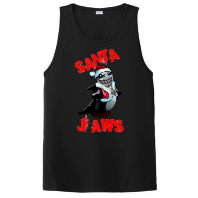 Santa Jaws Christmas PosiCharge Competitor Tank