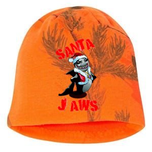 Santa Jaws Christmas Kati - Camo Knit Beanie