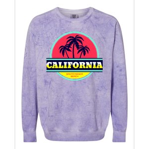 Santa Monica Beach Colorblast Crewneck Sweatshirt