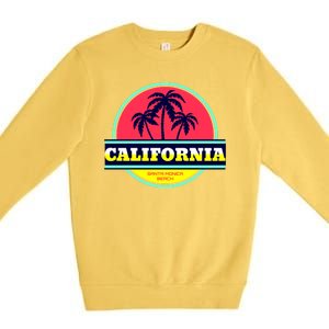 Santa Monica Beach Premium Crewneck Sweatshirt