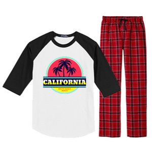 Santa Monica Beach Raglan Sleeve Pajama Set