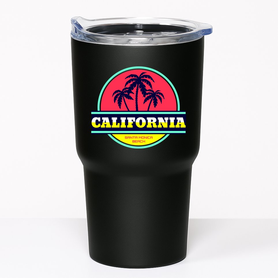 Santa Monica Beach Tumbler