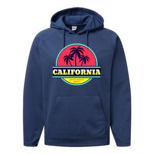 Santa Monica Beach Performance Fleece Hoodie