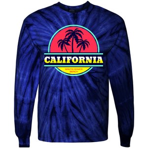 Santa Monica Beach Tie-Dye Long Sleeve Shirt