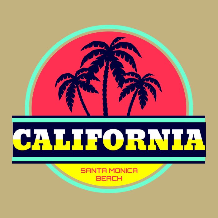 Santa Monica Beach Cooling Performance Crew T-Shirt