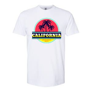 Santa Monica Beach Softstyle CVC T-Shirt