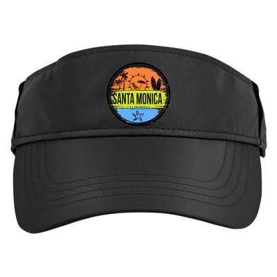 Santa Monica California Adult Drive Performance Visor