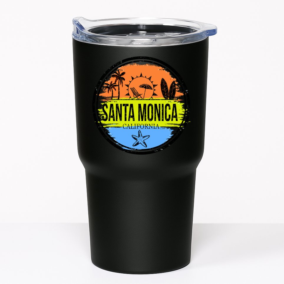 Santa Monica California Tumbler