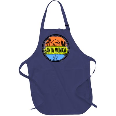 Santa Monica California Full-Length Apron With Pockets